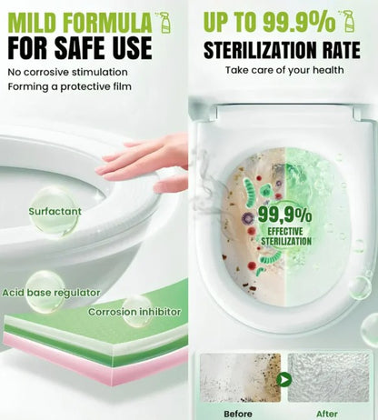 Multi-Purpose Oxalic Acid Stain Removal Spray (200ML × 2) | Rust, Hard Water & Mineral Stain Cleaner | Bathroom, Tile & Sink Cleaner