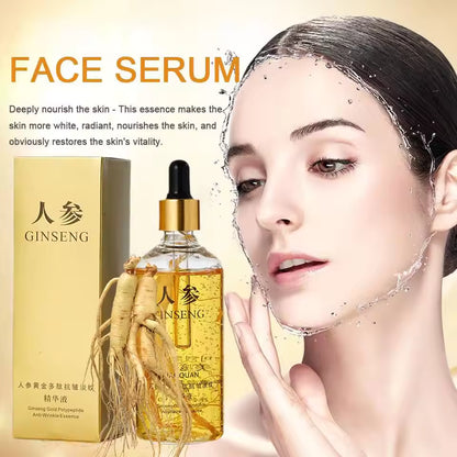 Ginseng Gold Polypeptide Anti-Ageing / Anti-wrinkle / Korean Anti-Ageing Essential Oil Serum