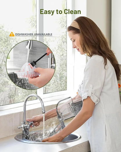 Electric Citrus Juicer with Dual Heads