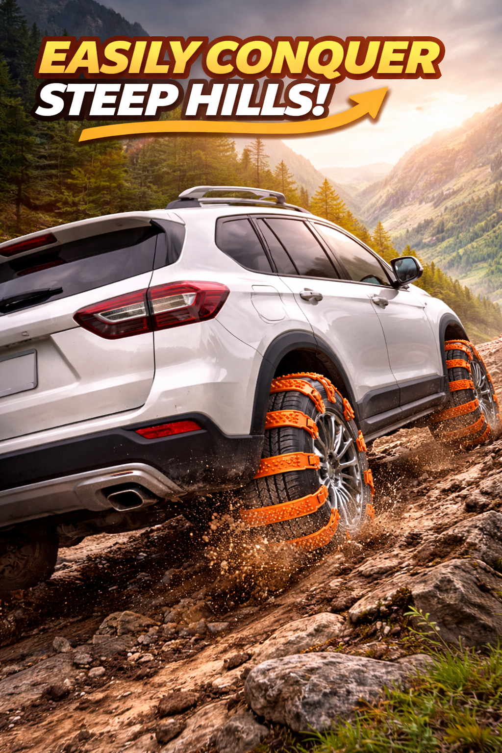 All terrain Anti Skid Tire Grip / SUV tire grip heavy duty / Anti-Skid Tire Chains for Cars & SUVs – Heavy-Duty All-Terrain Traction