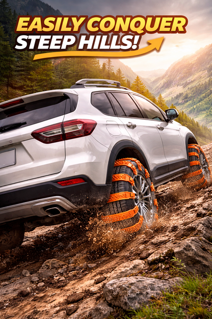 All terrain Anti Skid Tire Grip / SUV tire grip heavy duty / Anti-Skid Tire Chains for Cars & SUVs – Heavy-Duty All-Terrain Traction