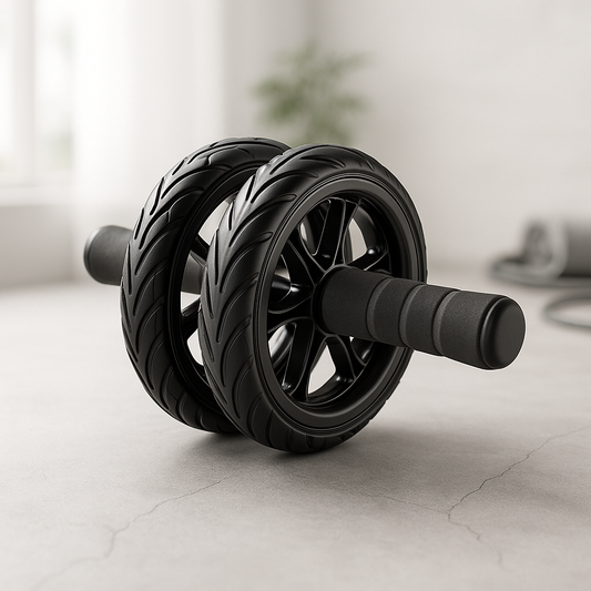 Double Wheel Ab Roller Trainer