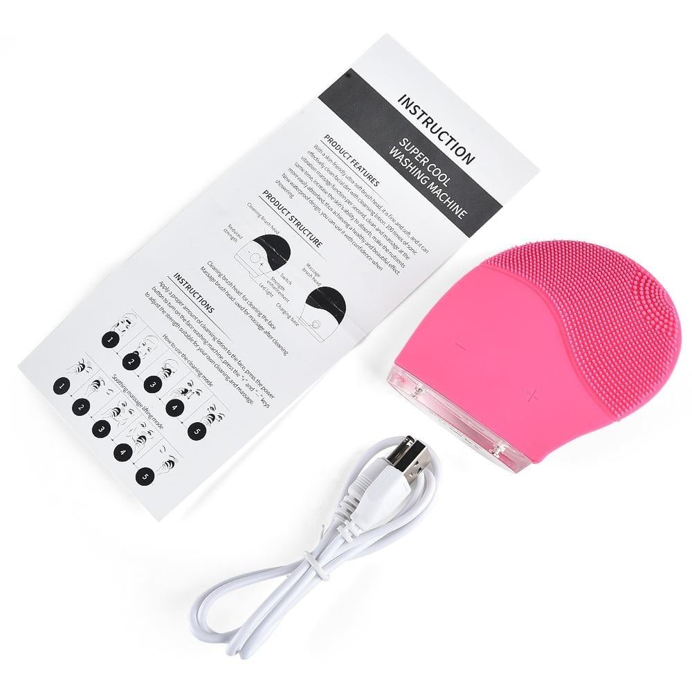 Ultrasonic Facial Cleansing Brush