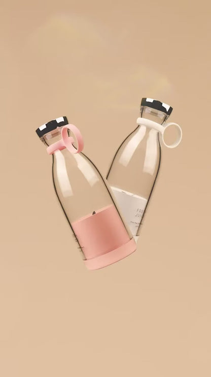 Mini Portable USB Juicer Bottle | Electric Blender for Juices, Smoothie, Protein Shakes | Perfect for Travel Gym Office | Self Mixing Grinder